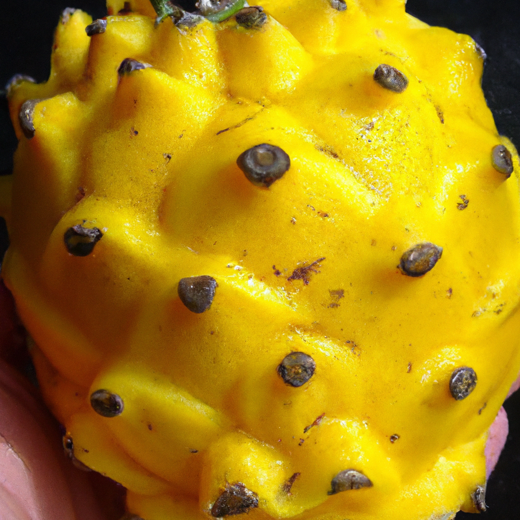 yellow dragon fruit