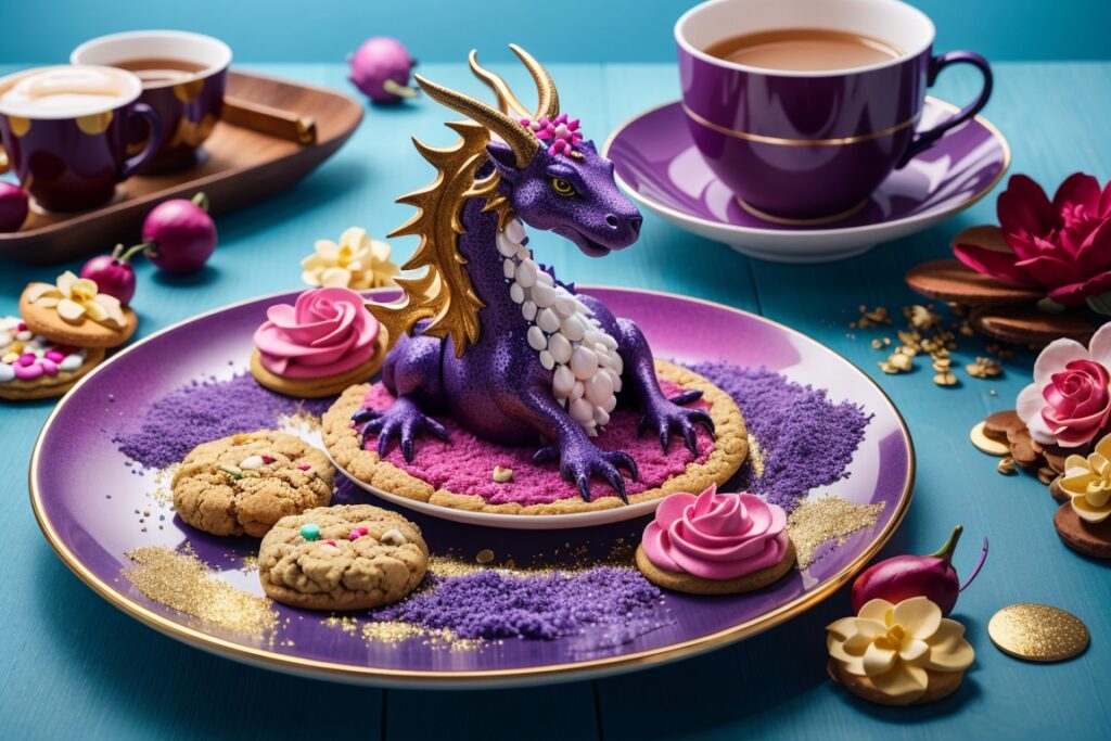 Pitaya Dragon Cookie